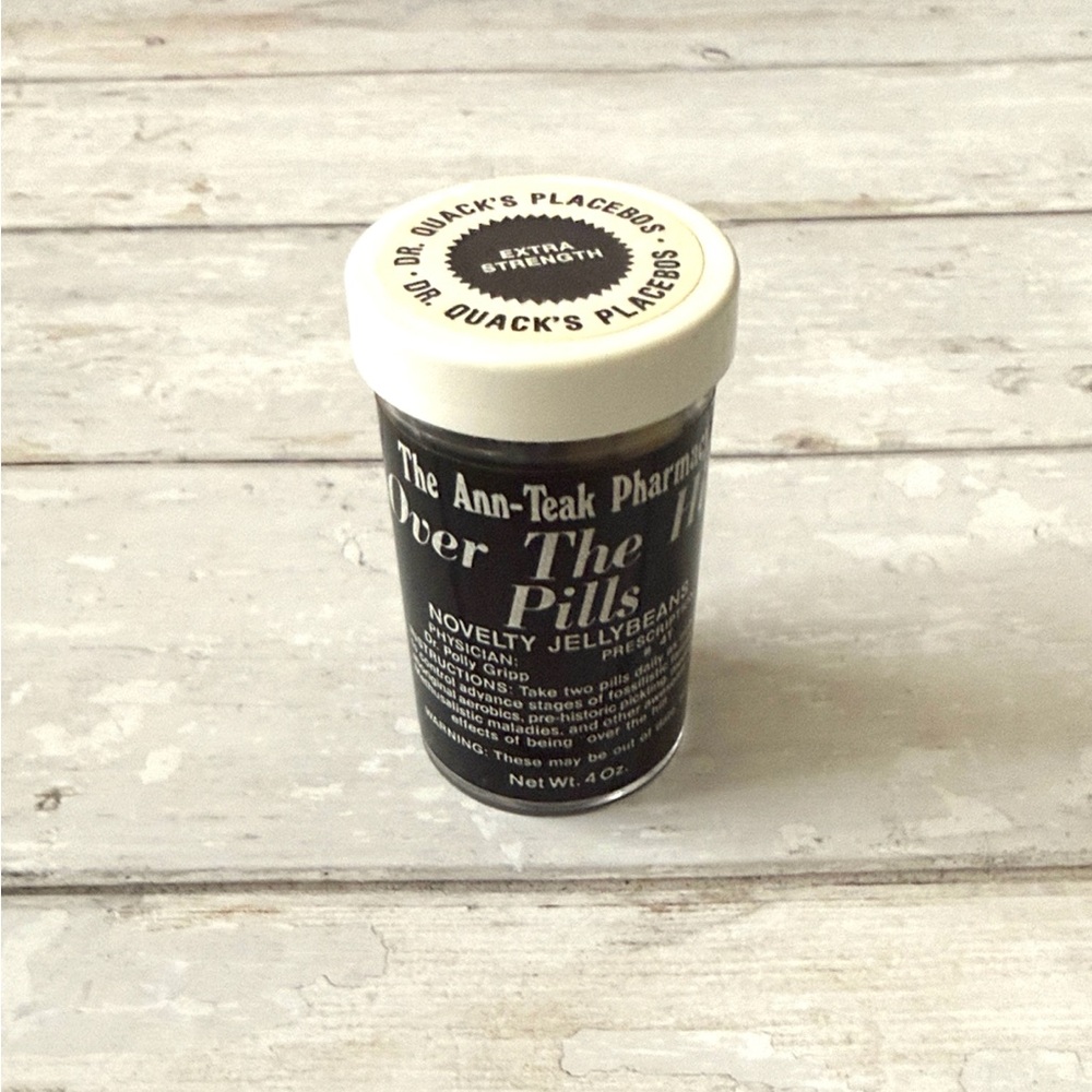 Over The Hill Gag Gift Old Joke Jelly Bean Container Funny Novelty Jellybean